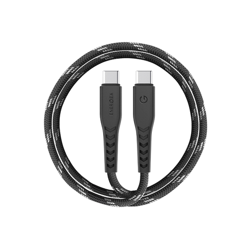 Energea Nyloflex USB2.0 USB-C TO USB-C 5A 1.5M (Black)