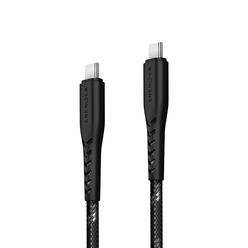Energea Nyloflex USB2.0 USB-C TO USB-C 5A 1.5M (Black)