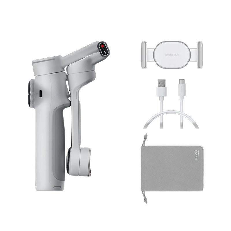 Insta360 Flow 2 Pro ジンバル ストーングレー Insta360 Flow 2 Pro Standard Bundle (Stone Gray) – Challenger