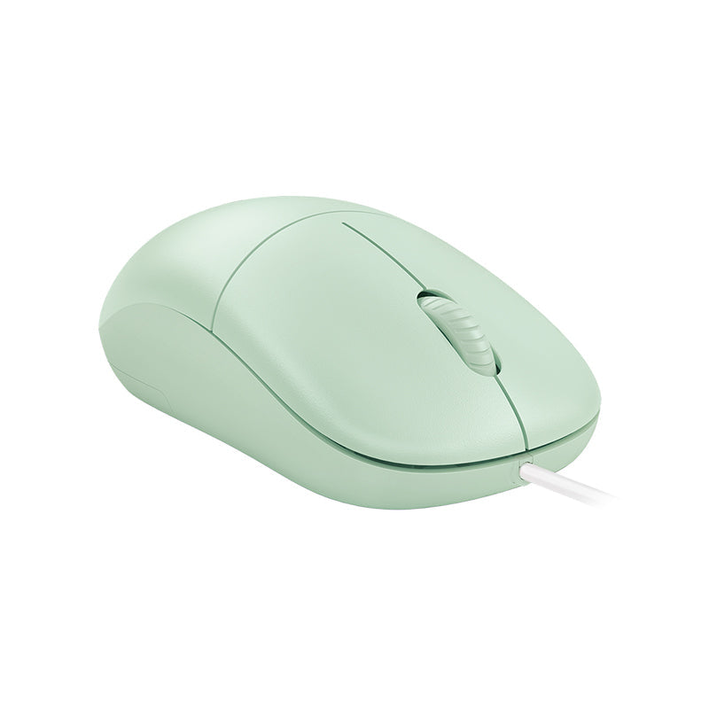 MicroPack M-105-GN Essential Wired Optical Mouse (Green)