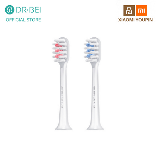 DR.BEI Sonic Electric Toothbrush Head 4D Clean (Blue)-For S7
