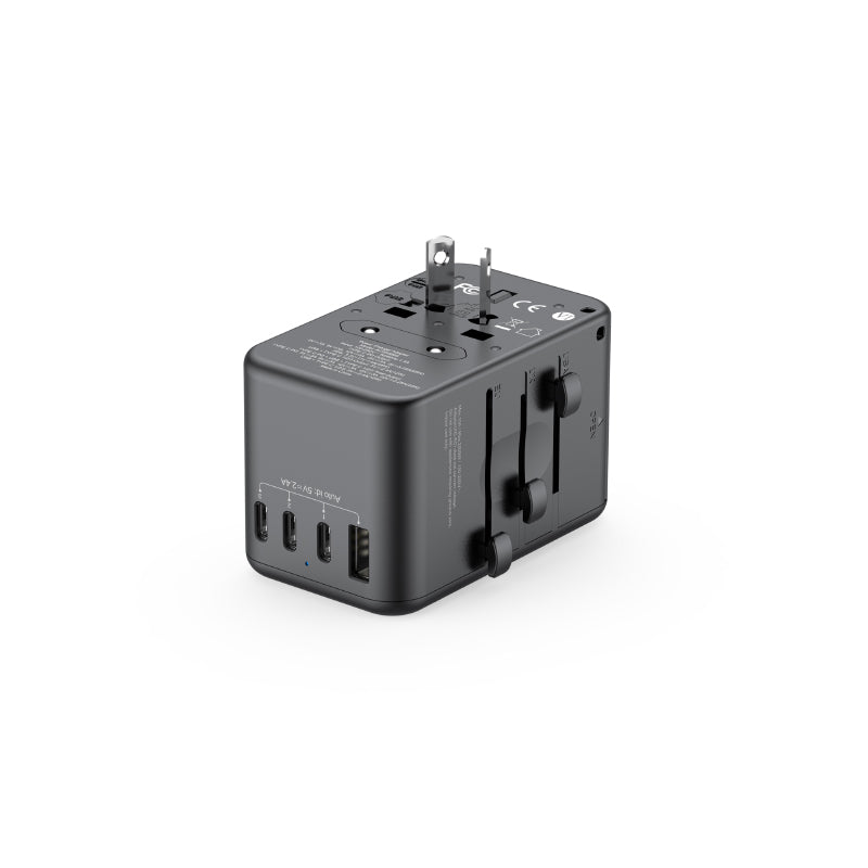 Budi AC355B65 65W GaN Global Travel Charger with Storage Box