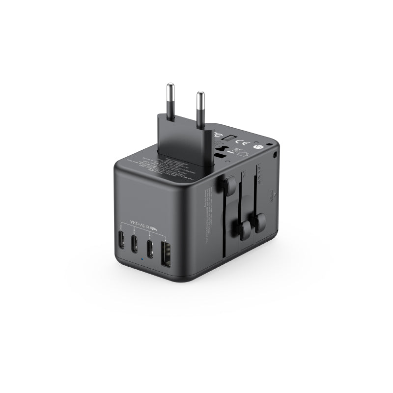 Budi AC355B65 65W GaN Global Travel Charger with Storage Box