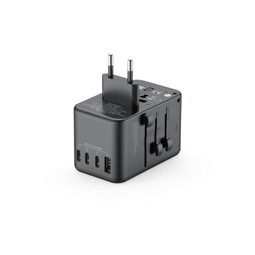 Budi AC355B65 65W GaN Global Travel Charger with Storage Box