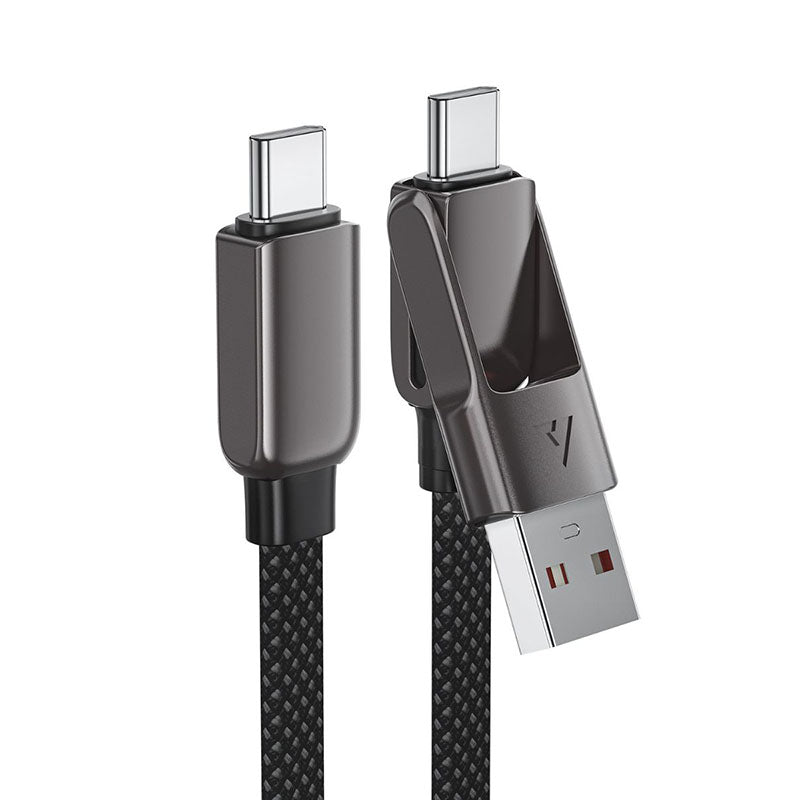 Acefast C13-04 USB-A / USB-C to USB-C Charging Data Cable 1.2M