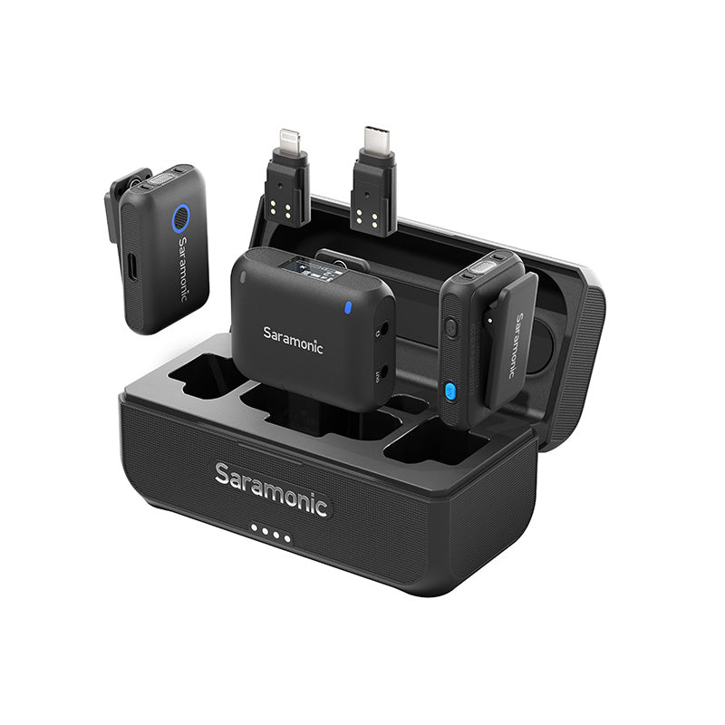 Saramonic SMC-Blink500-B2+ 4-in-1 Dual Channel 2.4Ghz Wireless Microphone System