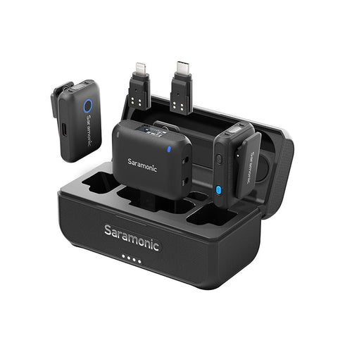 Saramonic SMC-Blink500-B2+ 4-in-1 Dual Channel 2.4Ghz Wireless Microphone System