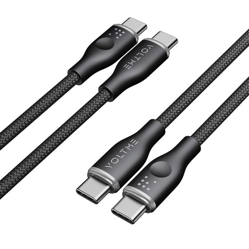 Voltme Powerlink Rugg 60W C to C Cable 1M (Black)