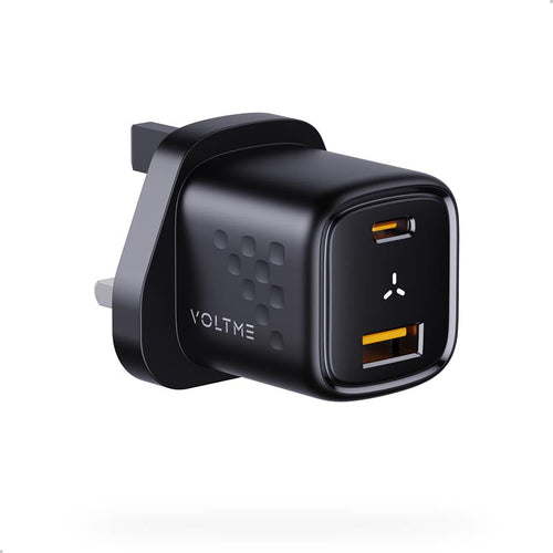 Voltme Revo 30 30W 1A+1C Wall Charge (Black)