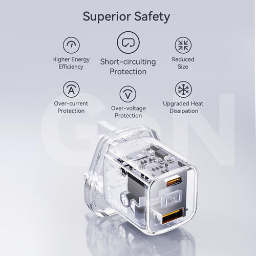 Voltme Revo 30 30W 1A+1C Wall Charge (White)
