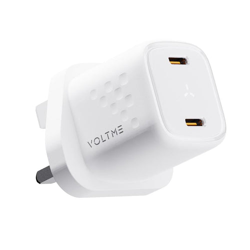 Voltme Revo 30 30W Duo C Wall Charge (White)