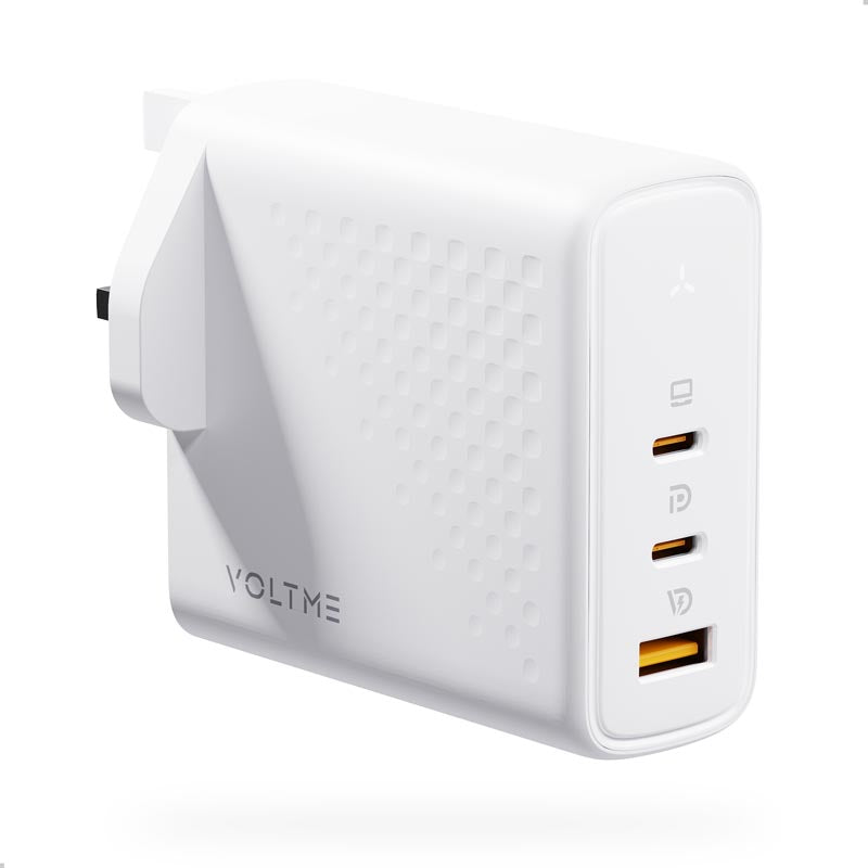 Voltme Revo 140 140W 2C+1A Wall Charge (White)