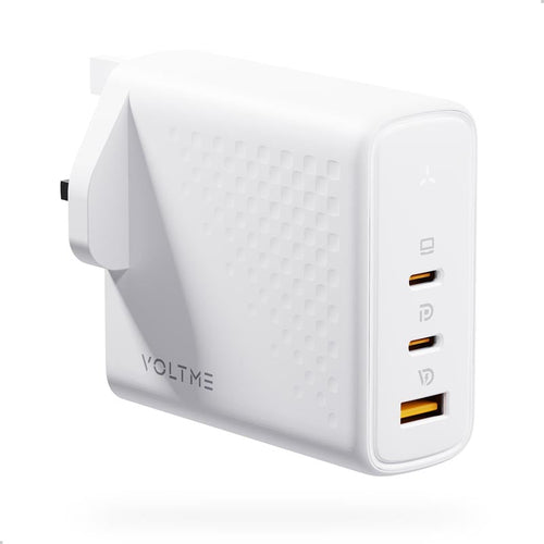 Voltme Revo 140 140W 2C+1A Wall Charge (White)