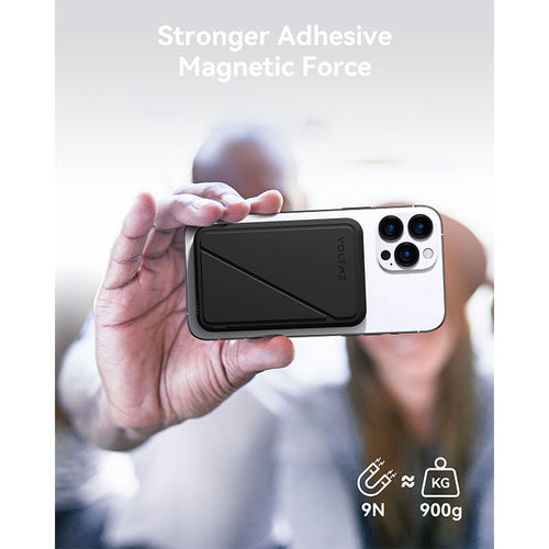 Voltme MagPak 5K MagSafe Magnetic Wireless Power Bank (Charcoal)