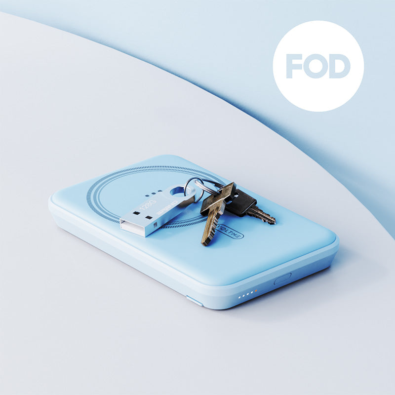 Voltme MagPak 5K MagSafe Magnetic Wireless Power Bank (Blue)