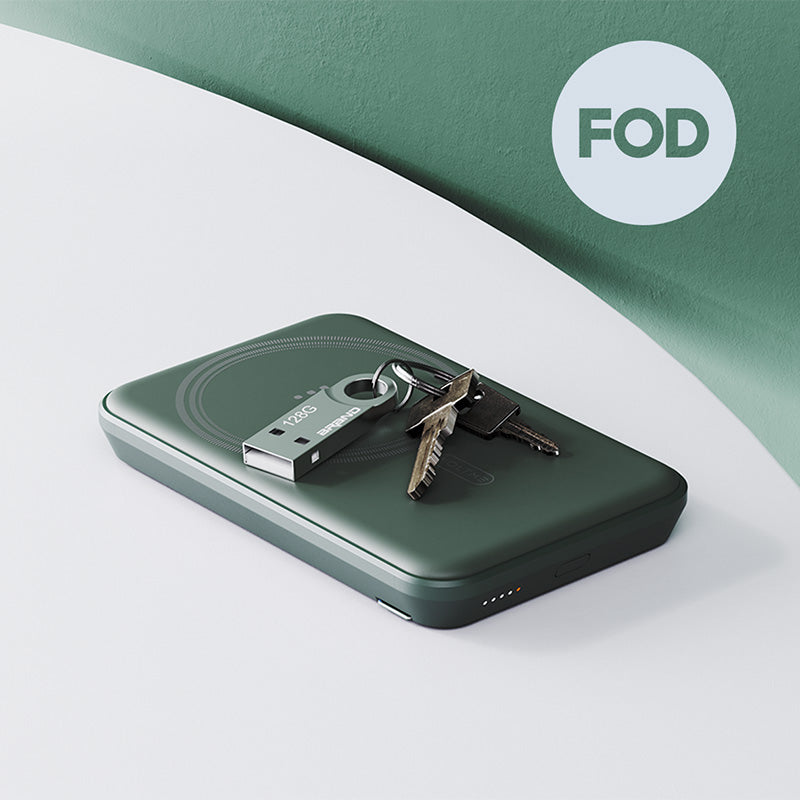 Voltme MagPak 5K MagSafe Magnetic Wireless Power Bank (Green)