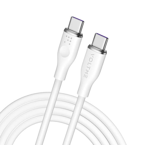 Voltme Powerlink Moss 100W C to C Cable E Marker 1.8M (White)