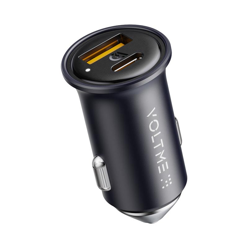Voltme Cazo 30W 1C+1A Car Charge (Grey)