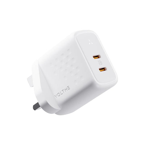 Voltme V2118-WHT Revo 35W 2C Duo CC Power Adapter White