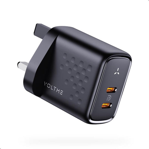 Voltme Revo 45 45W Duo C Wall Charge (Black)