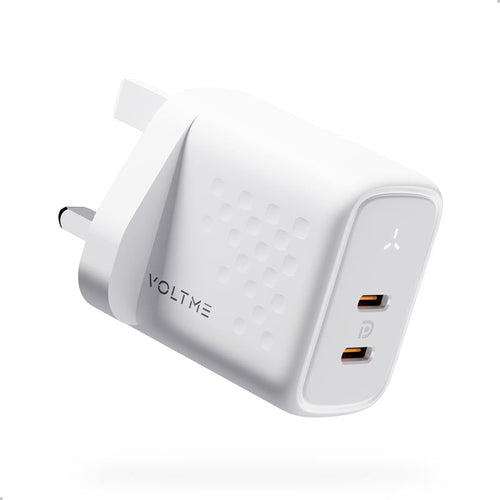 Voltme Revo 45 45W Duo C Wall Charge (White)