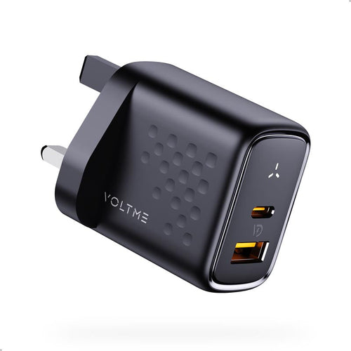 Voltme Revo 45 45W 1A+1C Wall Charge (Black)