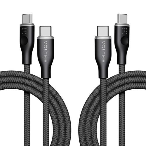 Voltme Powerlink Rugg 60W C to C Cable 1.8M (Black)
