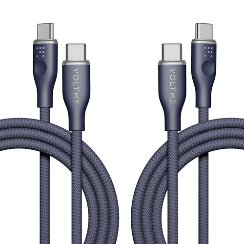 Voltme Powerlink Rugg 60W C to C Cable 1.8M (Blue)