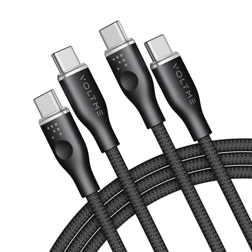 Voltme Powerlink Rugg 100W C to C Cable E Marker 1.8M (Black)
