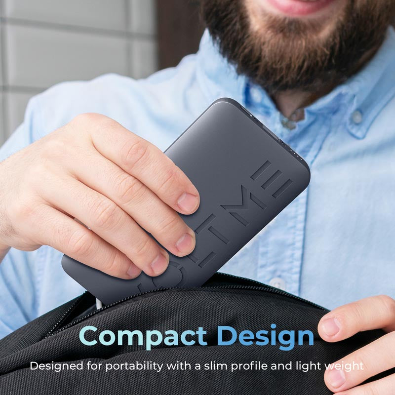 Voltme Hypercore 20K 20000Mah Li-Polymer Power Bank (Grey)