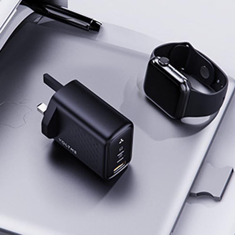 Voltme Revo 67 67W 2C+1A Wall Charge (Black)