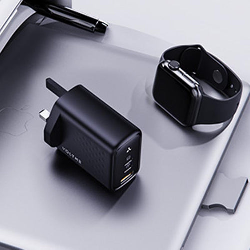 Voltme Revo 67 67W 2C+1A Wall Charge (Black)