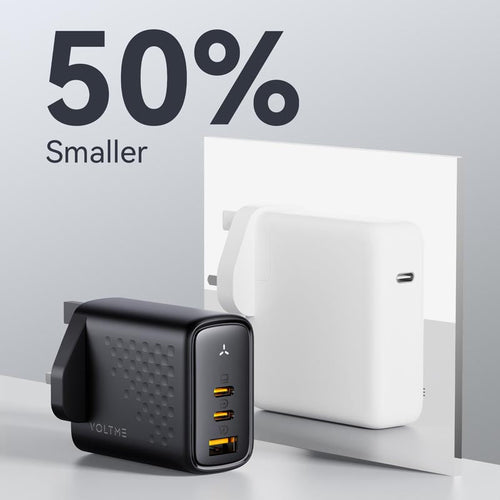 Voltme Revo 67 67W 2C+1A Wall Charge (Black)