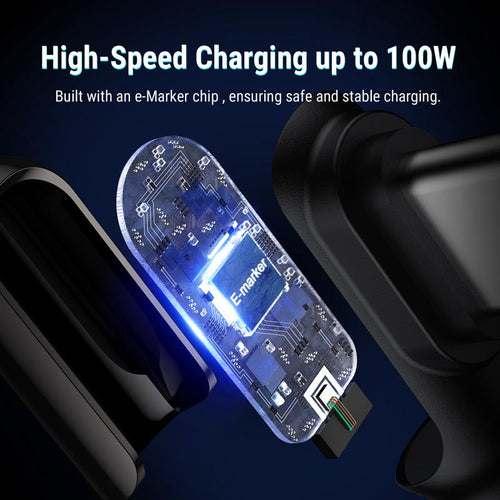Voltme Powerlink Stark 100W C to C Cable E Marker 1.2M