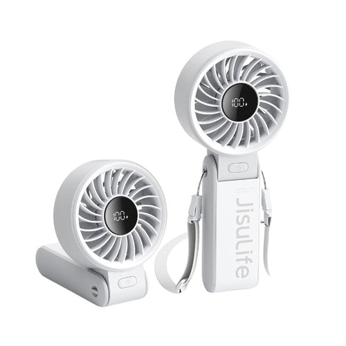 Jisulife Life7-Light Grey Handheld Fan 3600mAh (Light Grey)