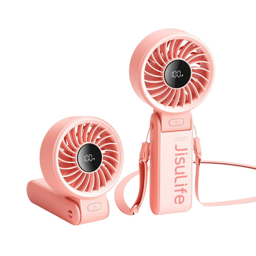 Jisulife Life7-Pink Handheld Fan 5000mAh (Pink)