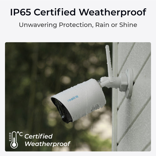 Reolink Argus Eco 3MP Wi-Fi Solar/Battery Camera