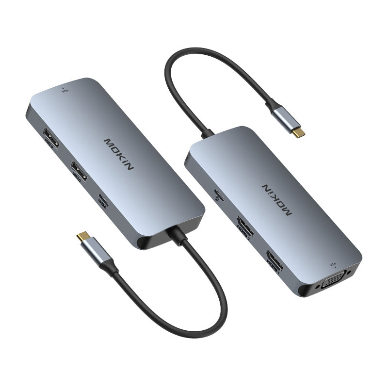 Mokin MOUC0516 7-In-1 USB-C Hub (Grey)