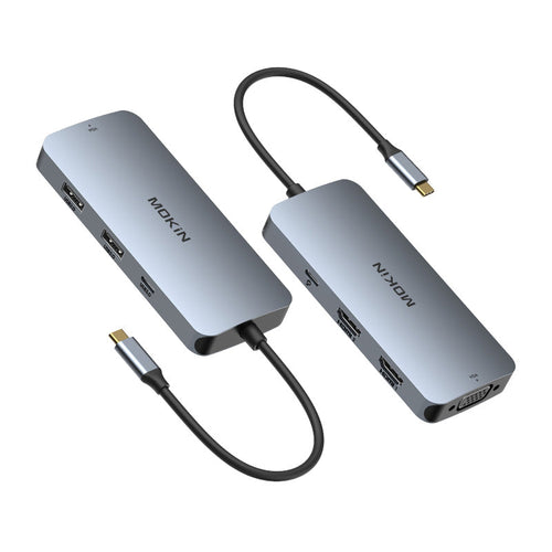 Mokin MOUC0516 7-In-1 USB-C Hub (Grey)