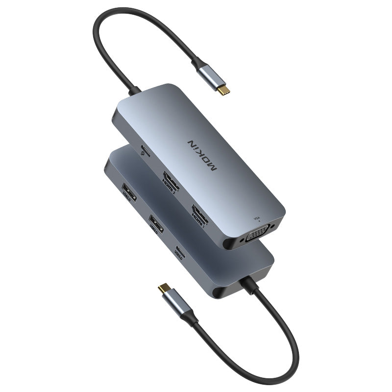 Mokin MOUC0516 7-In-1 USB-C Hub (Grey)