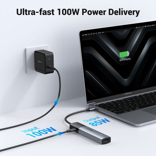 Mokin MOUC6005 5-In-1 USB-C Hub (Grey)