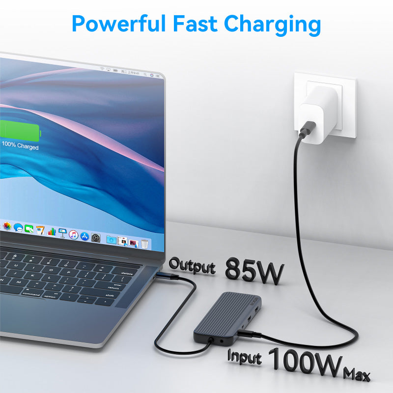 Mokin MOUC3707 12-In-1 USB-C Hub (Grey)