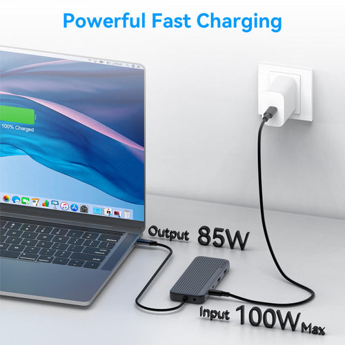 Mokin MOUC3707 12-In-1 USB-C Hub (Grey)