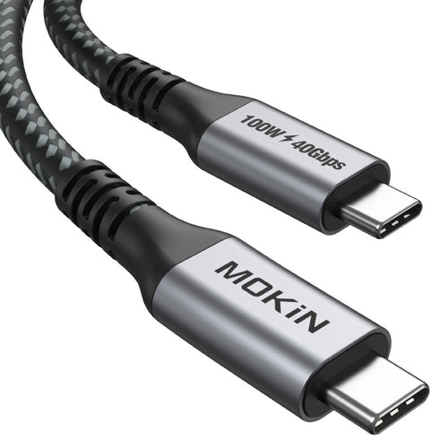 Mokin CC0118 USB4 40Gbps 100W PD USB C Cable 1.8m (Grey)