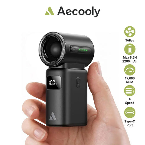 Aecooly PK01-F1+P2 High-Speed Mini Handheld Modular Fan