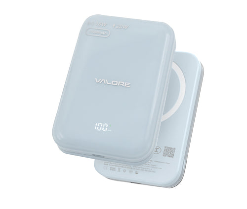 Valore PD20W 10000mAh Wireless Charging Power Bank Blue (PD48)