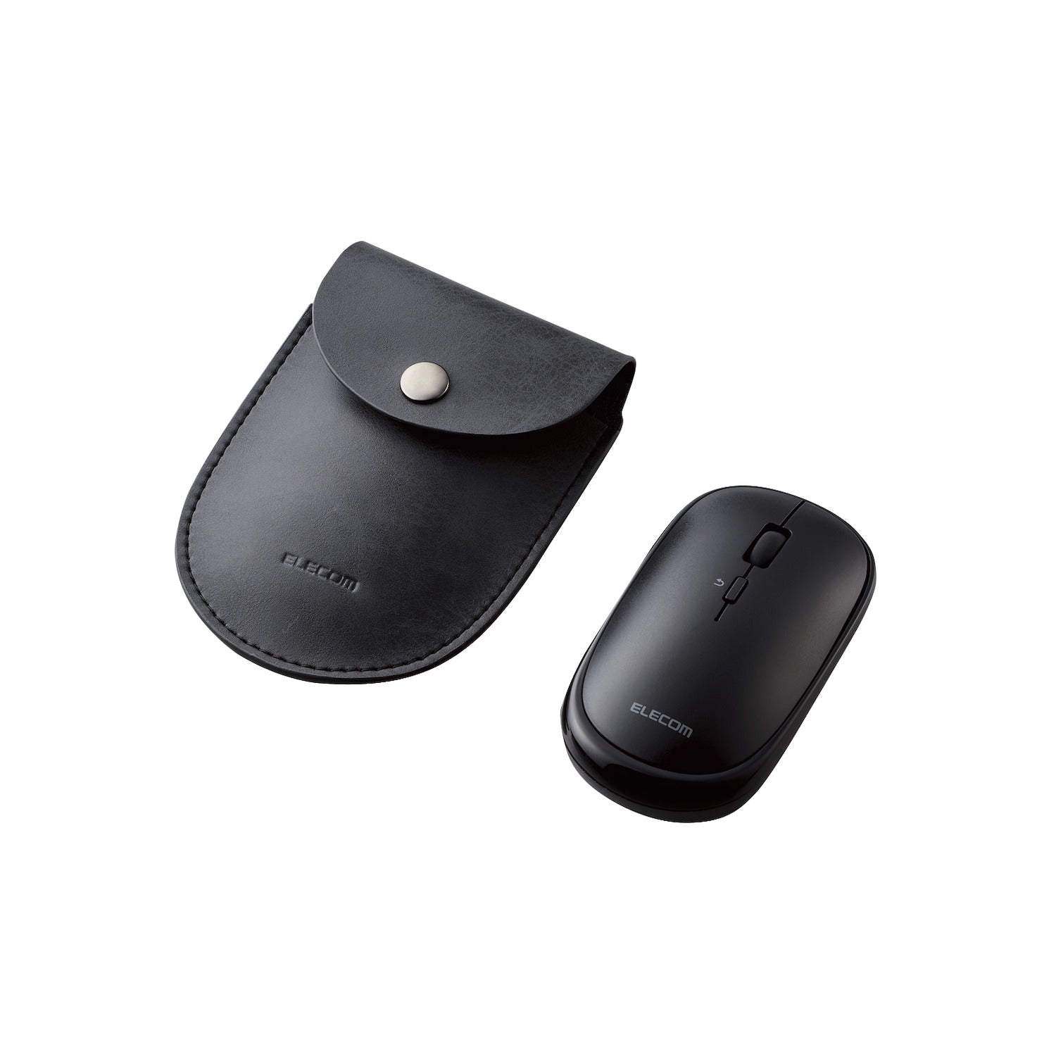 Elecom Bluetooth LED Mouse with Pouch (Black)