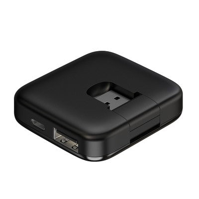Baseus CAHUB-CW01 4-in-1 USB HUB (USB A to USB2.0*4) (Black)