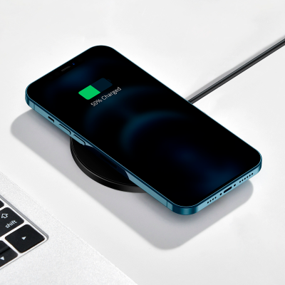 Baseus WXJK-E01 Magnetic Wireless Charger (Black)