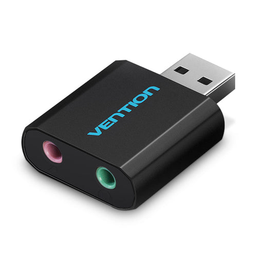 Vention VAB-S17-B USB to 2*3.5mm Adaptor